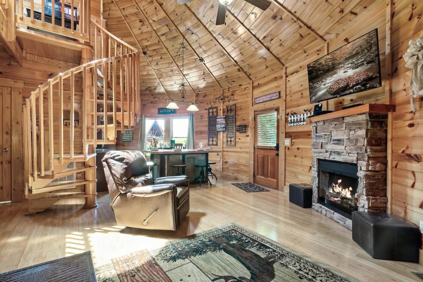 Mountain View Family Cabin W Game Room & Pool Sevierville Luaran gambar